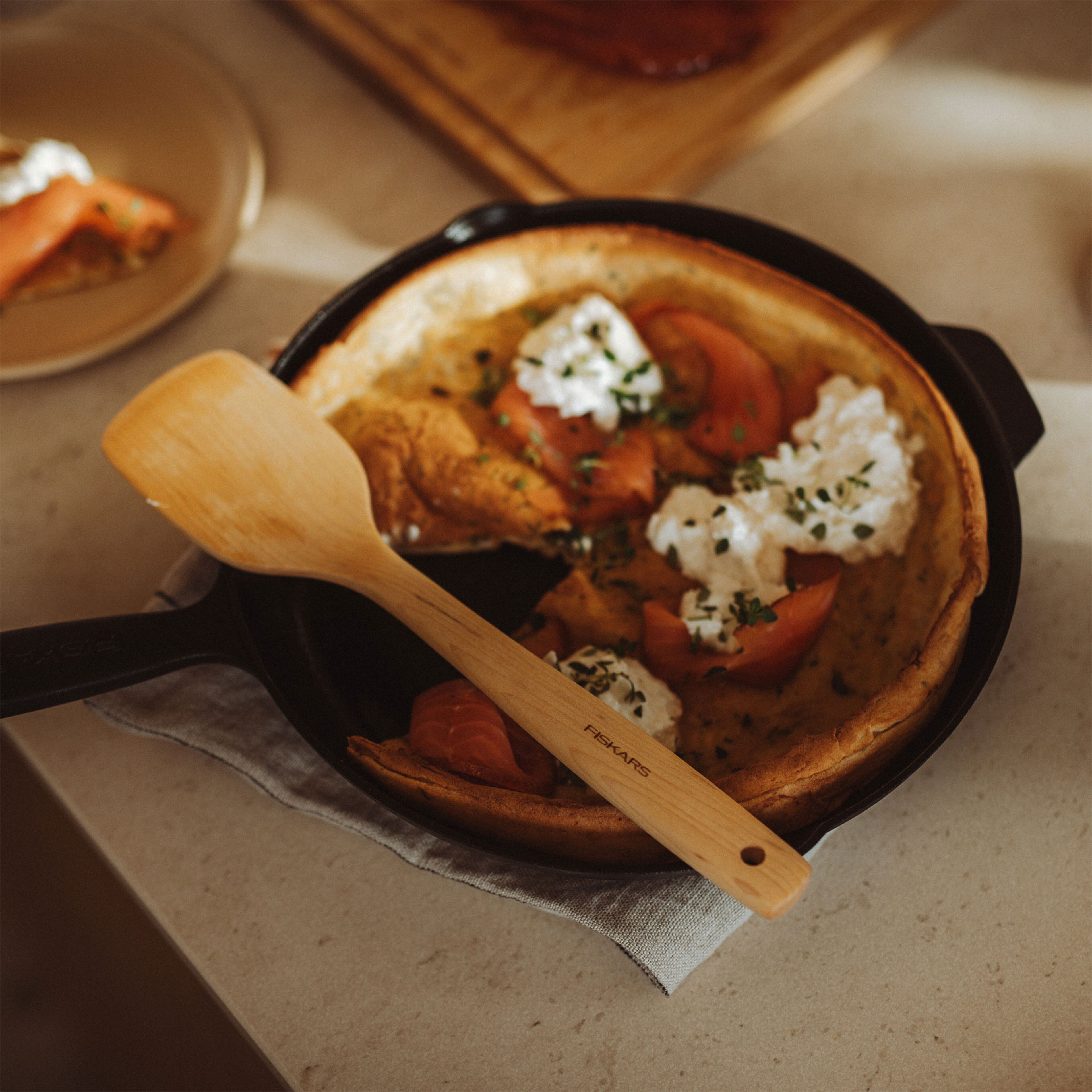 Folken stekpanna 28 cm, gjutjärn