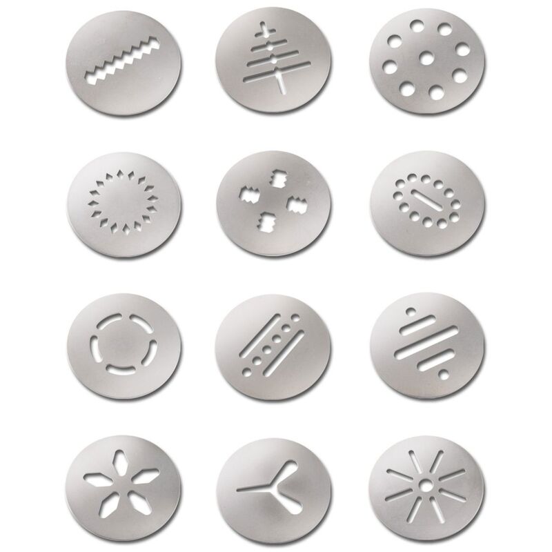 Kakpress med 12 mönster