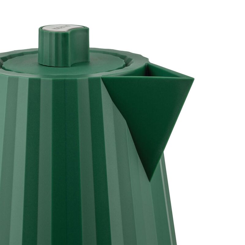 MDL06 Plissé vattenkokaren 1 liter, grön