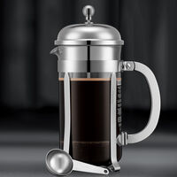 Chambord stempelkande 8 kopper, chrome