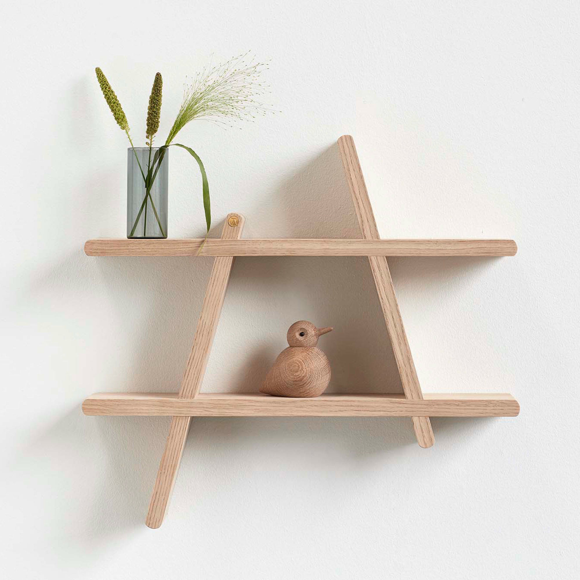 Alternativ bild 1 för Andersen Furniture A-shelf 52 x 9 x 46 cm Medium Oak