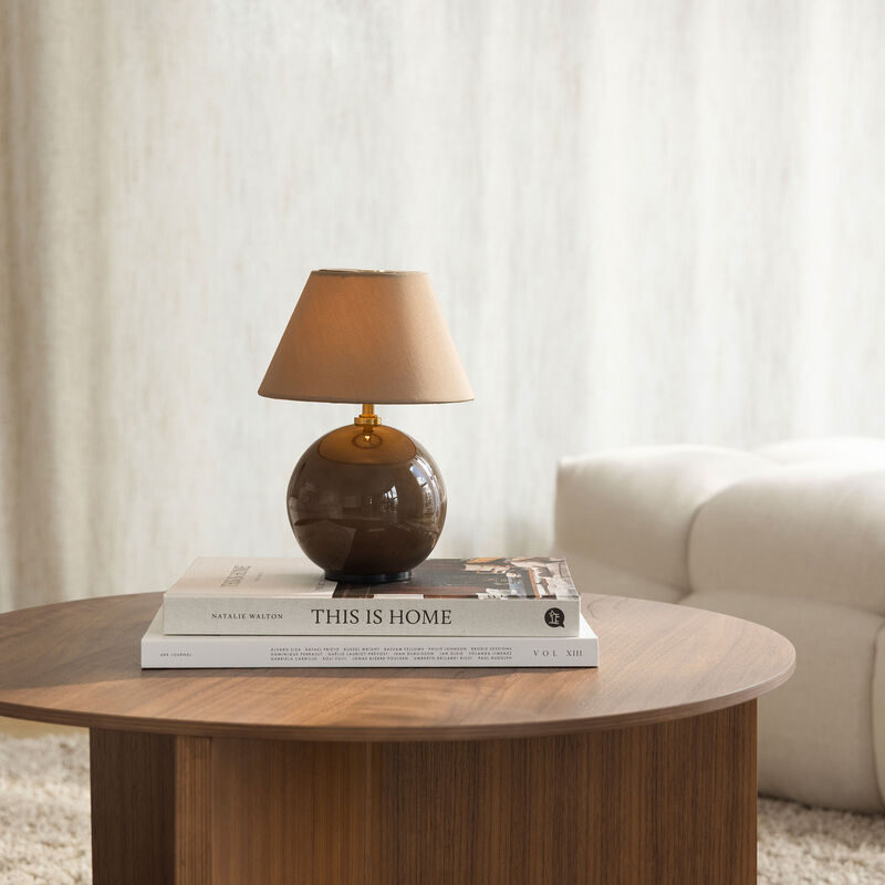 Globen Lighting Iris 16 Portabel bordslampa, mocha