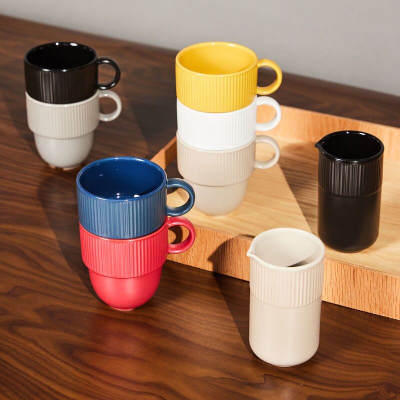 Inka-mugg 27 cl, svart