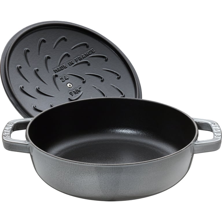 Cocotte Chistera traktörgryta 28 cm 3,7 liter, grå