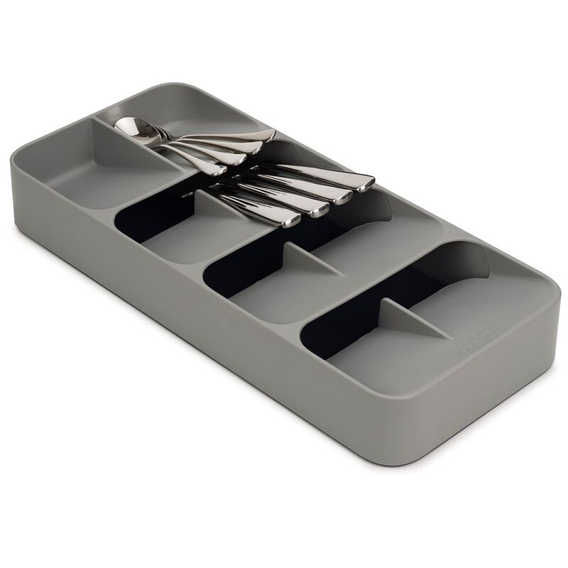 besticklåda 8 fack, grå