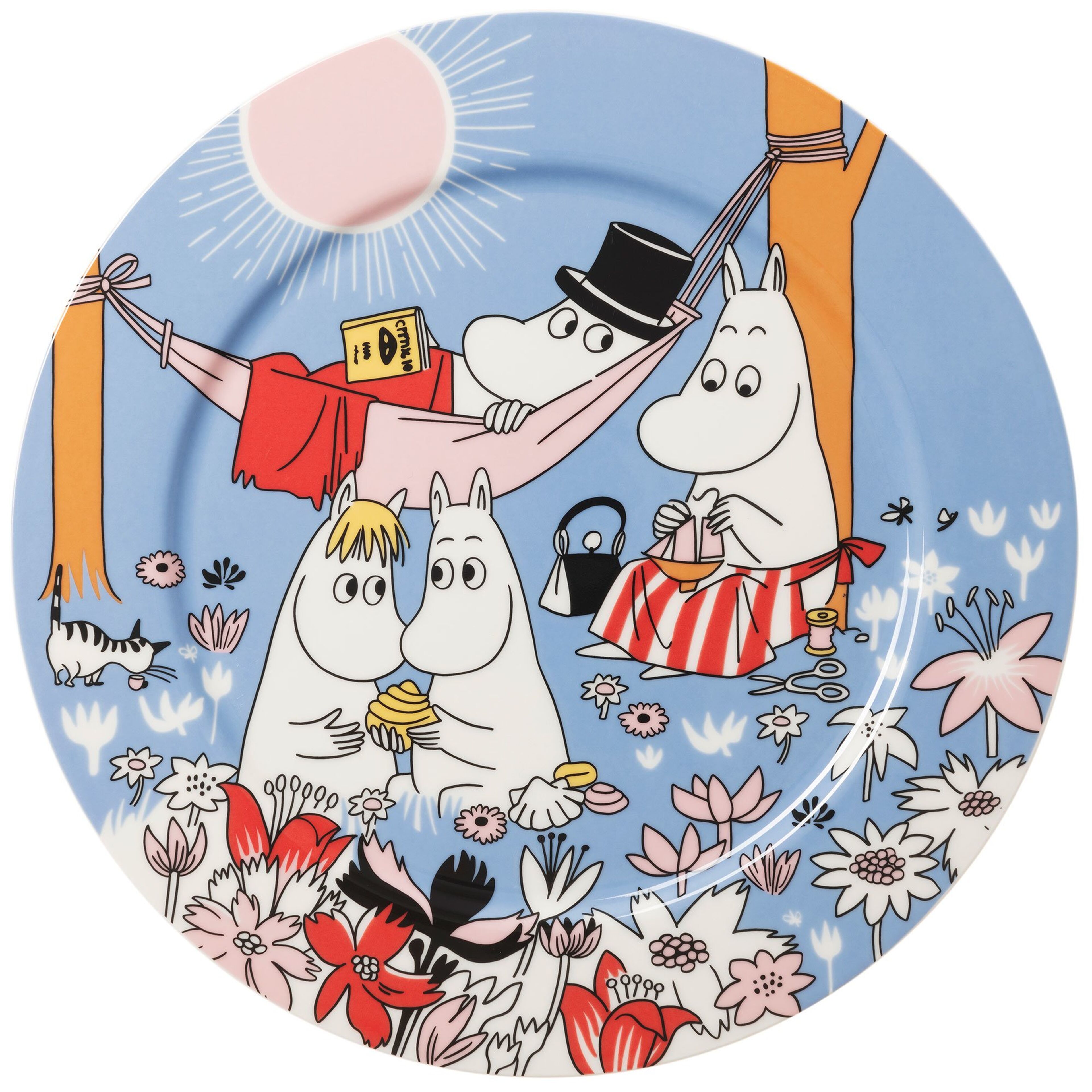 Mumin serveringsfat 30 cm, Familjemys