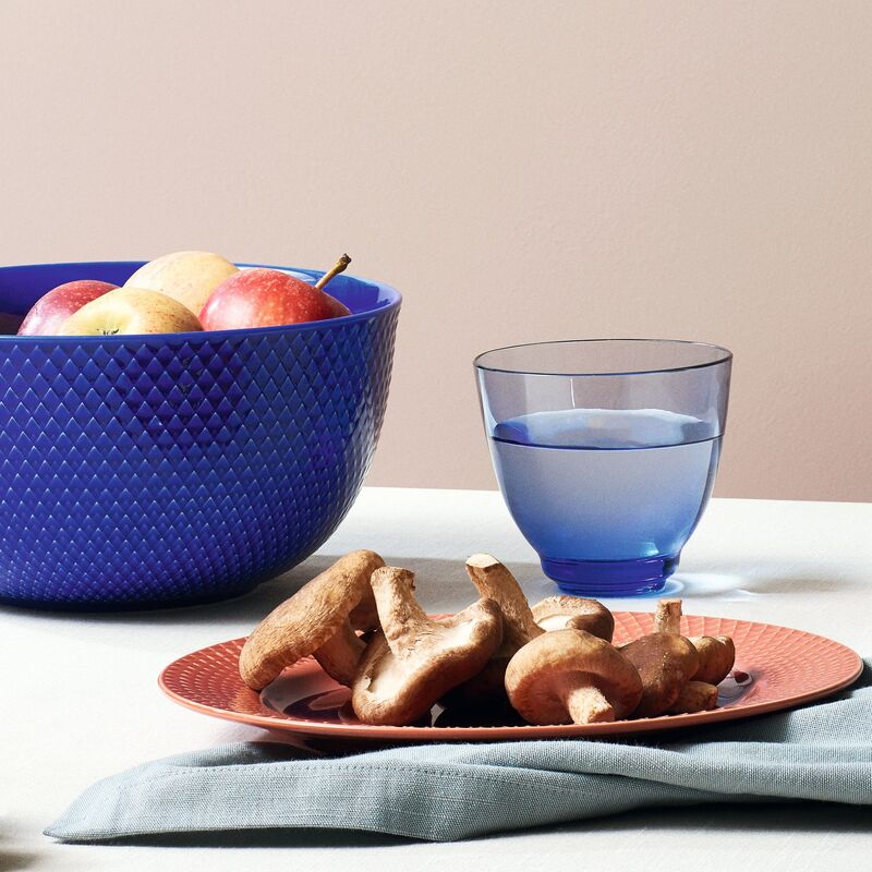 Rhombe Color -tarjoilukulho, tummansininen, 22 cm