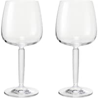 Hammershøi rødvinsglas, Ø 9,5 cm, 2 stk, klar