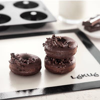 Gourmet Donutform 6 st. Svart