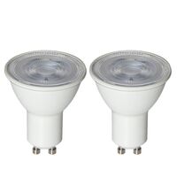 GU10 LED spotlys 2 stk, klar
