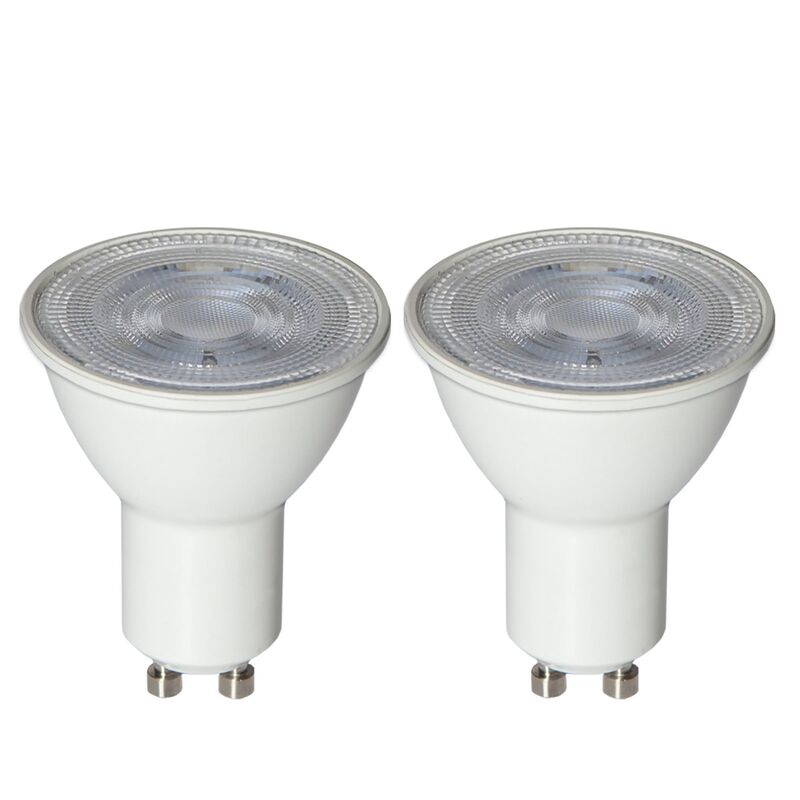 GU10 LED spotlight 2 stk, klar