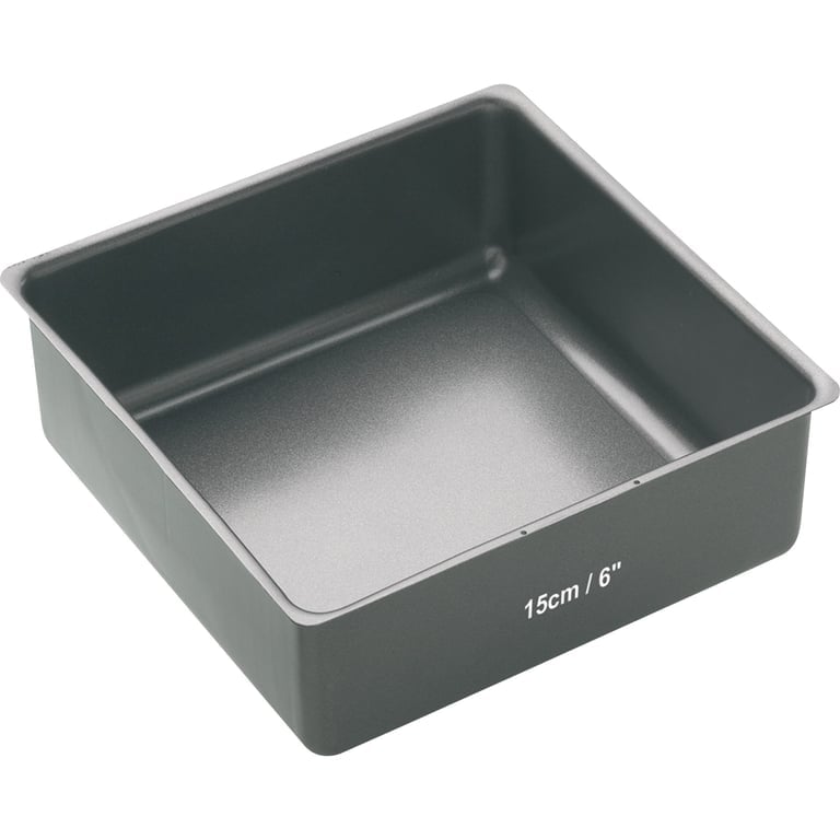 Fyrkantig Bakform Löstagbar Botten Non-stick 15 cm