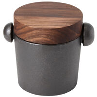 Mortel i gjutjärn & valnöt