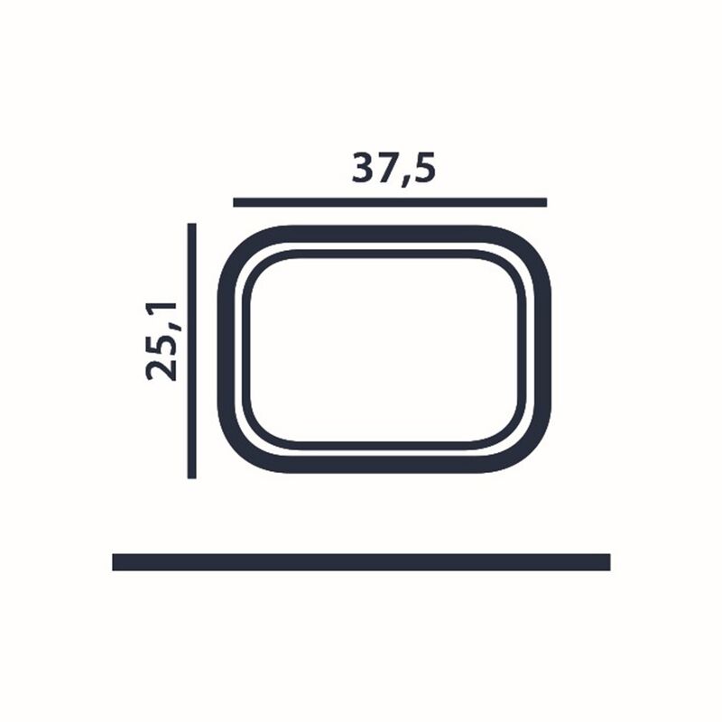 Jamie Oliver Acacia skærebræt, mellem