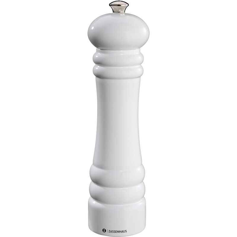 Saltkvarn 24 cm Vit Blank