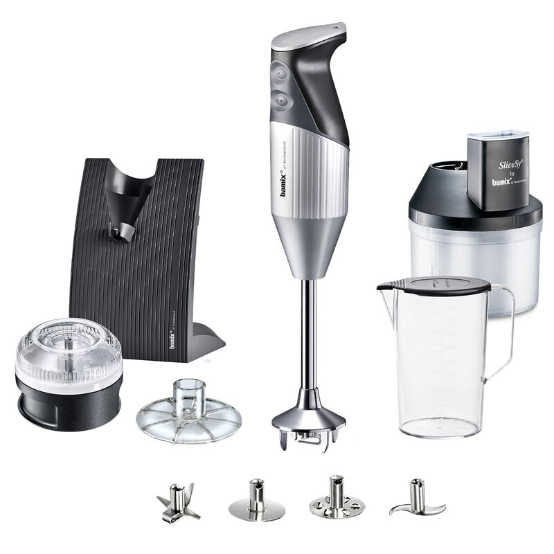 Bamix Swissline Superbox stavblender, sølvgrå