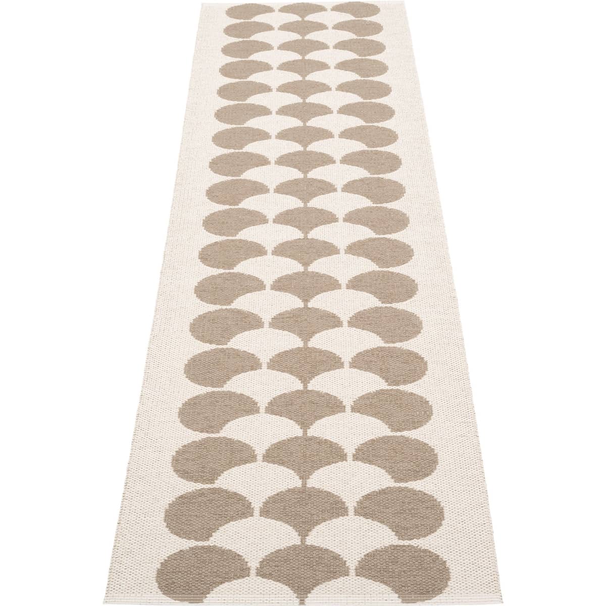 Poppy plasttæppe 70 x 250 cm, potato