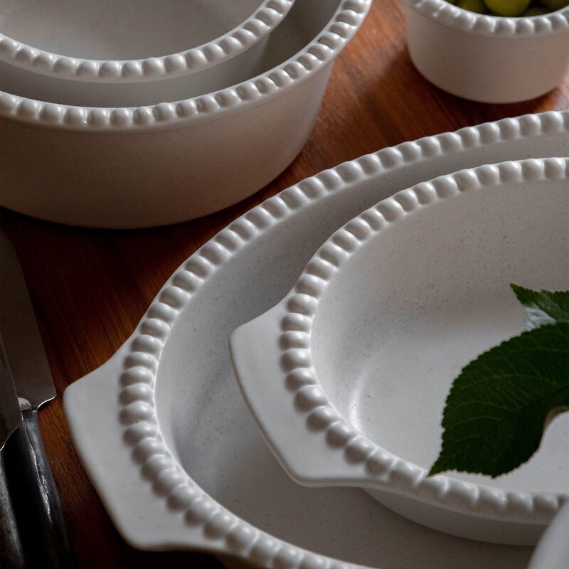 35 cm Ugnsform, Cotton White