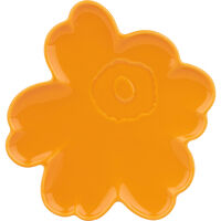 Marimekko Unikko Shape tallrik 20 cm, gul