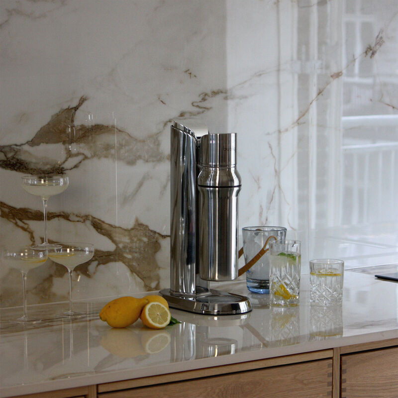 Kolsyremaskin, rostfritt stål