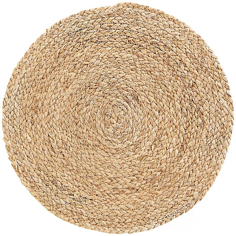 Circle dækkeserviet, natur, 4 stk