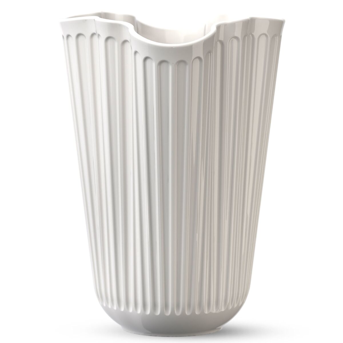 Hammershøi Unfold vase 16,5 cm, hvid