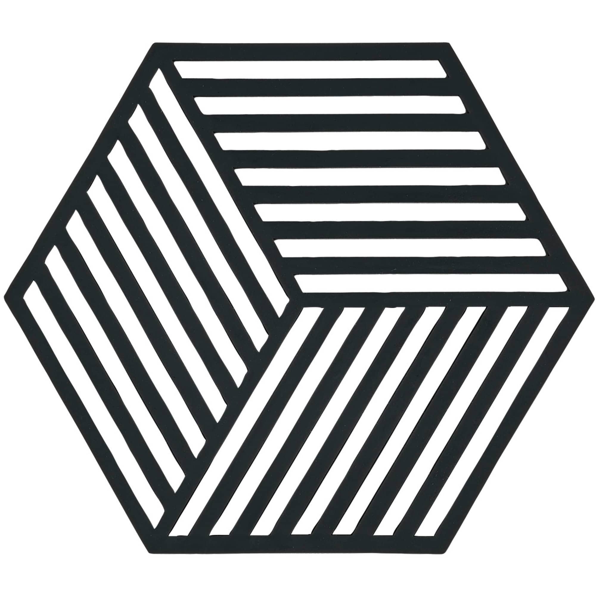 Produktfoto för Zone Bordsunderlägg Black Hexagon