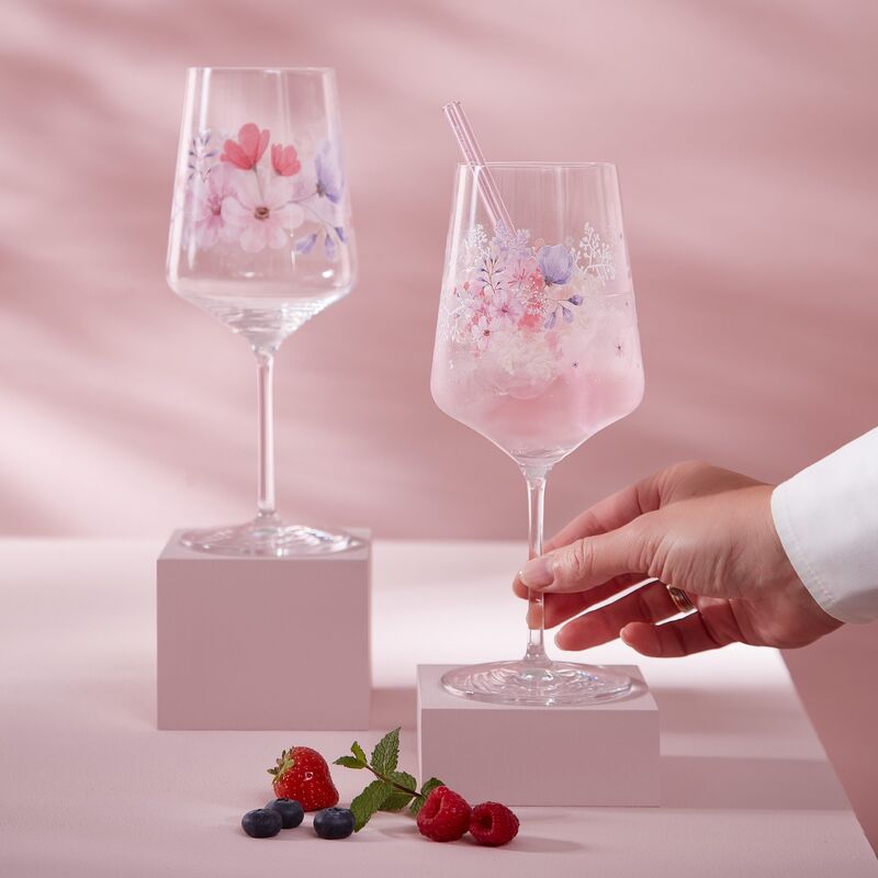 Sommersonett No. 17&18 vinglass, 2 stk