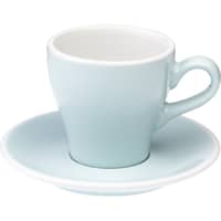 Tulip Cappuccinokopp 180ml., 6 stk., lyseblå