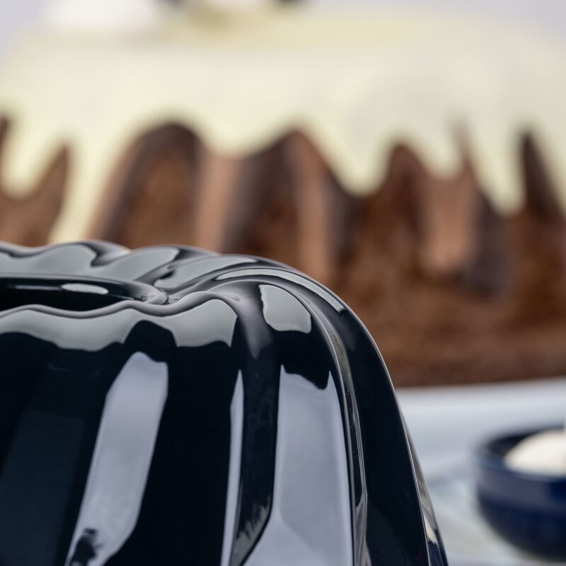 Kageform 22 cm, emaljeret stål