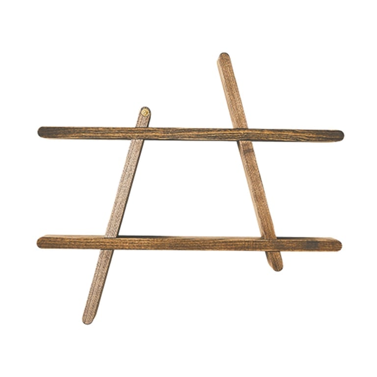 Produktfoto för Andersen Furniture A-Shelf medium hylla, dark wood