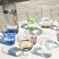 RAW Unique Swirl highballglas 45 cl, grøn
