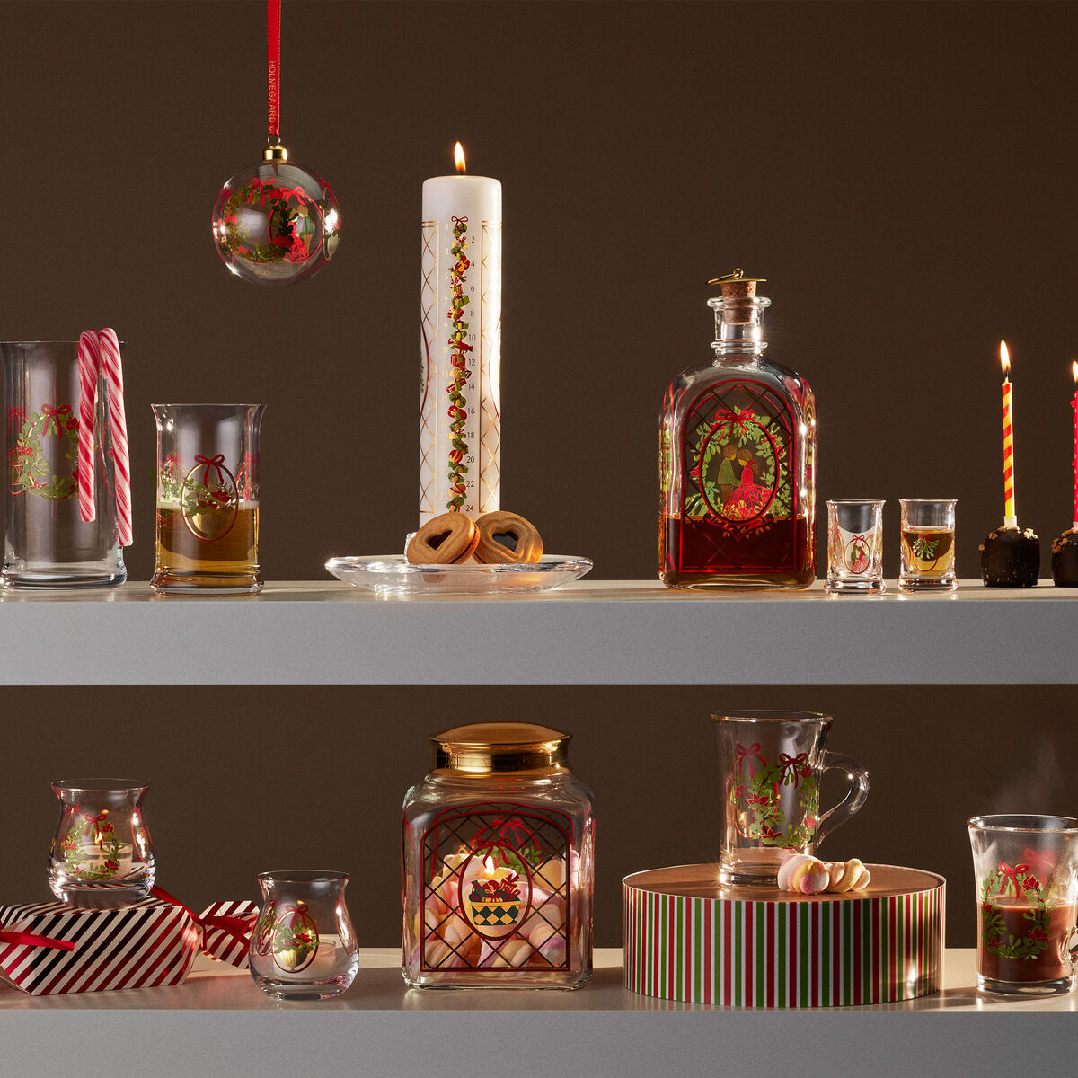 Holmegaard Årets Julekugle 2025, klar