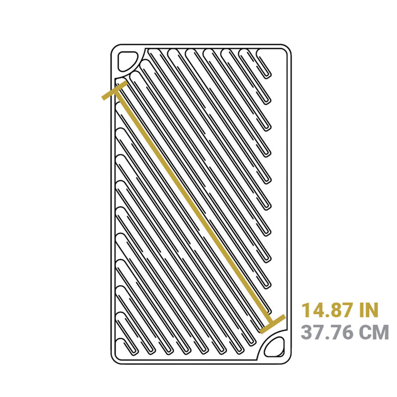 Lodge Vendbar stege- & grillplade