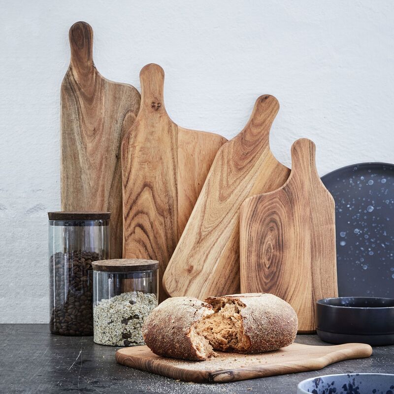 RAW Skjærebrett Teak 32x22x1,5 cm