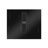 P604ICH30NP Induktionskogeplade med integreret emhætte 60 cm, 4 zoner