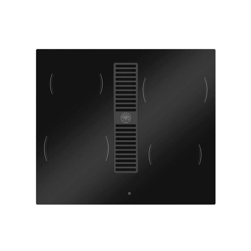 P604ICH30NP Induktionskogeplade med integreret emhætte 60 cm, 4 zoner