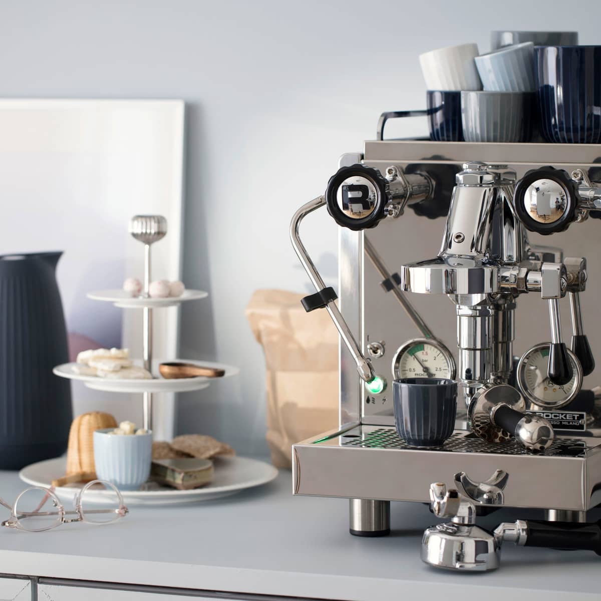 Hammersøi Espressokopp 10 cl Vit