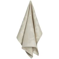 Pieni Unikko kökshandduk, vit/beige