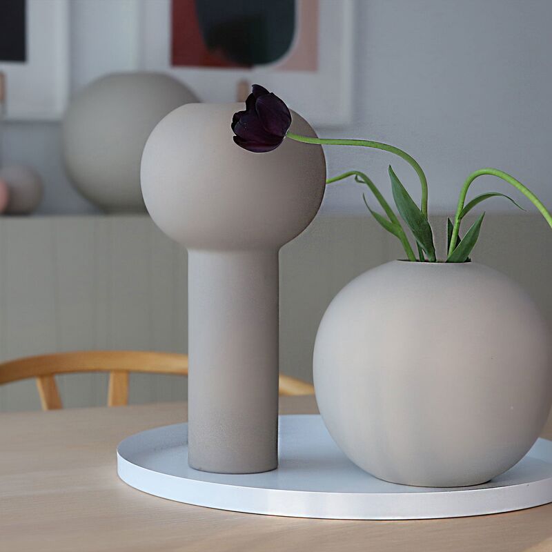 Circle bricka, 40 cm, white