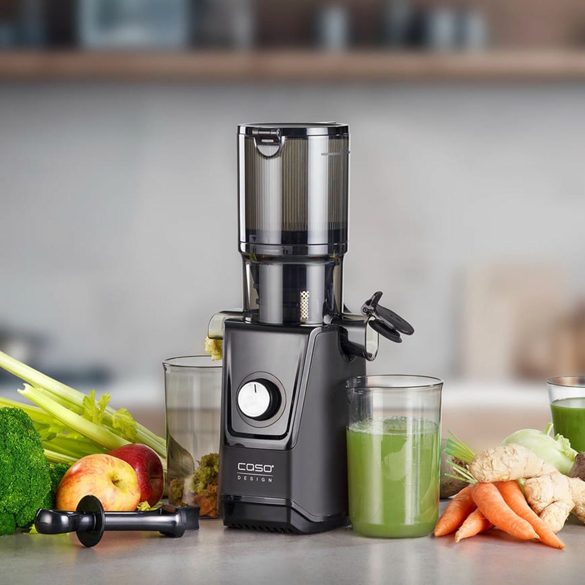 Caso Slow Juicer, mattsvart