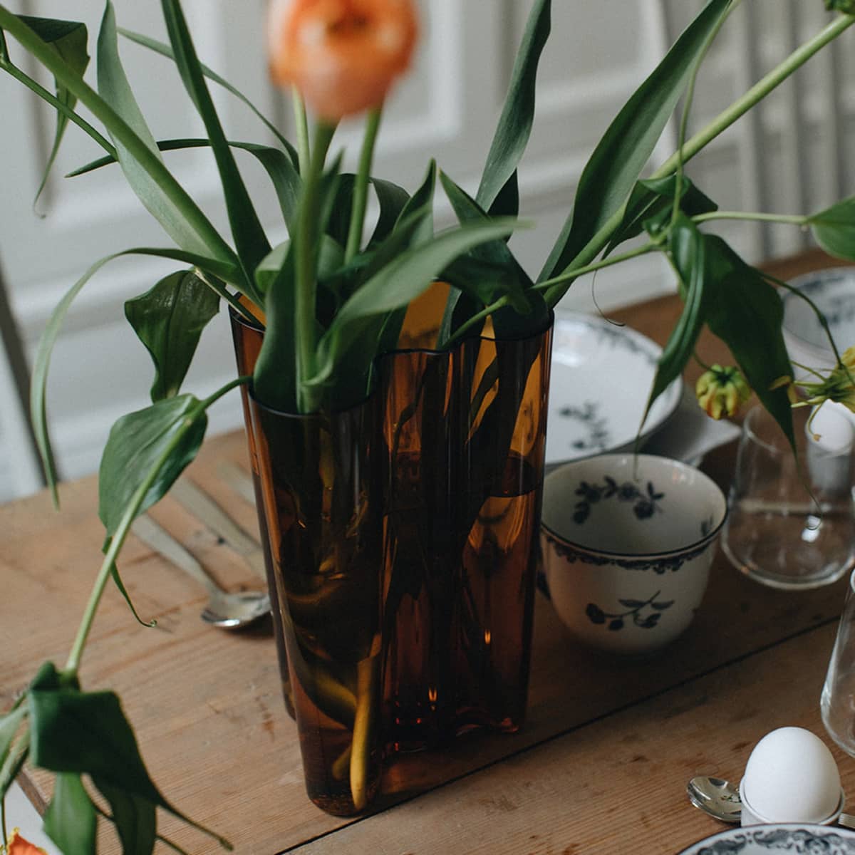 Aalto vase, 25,1 cm, kobber