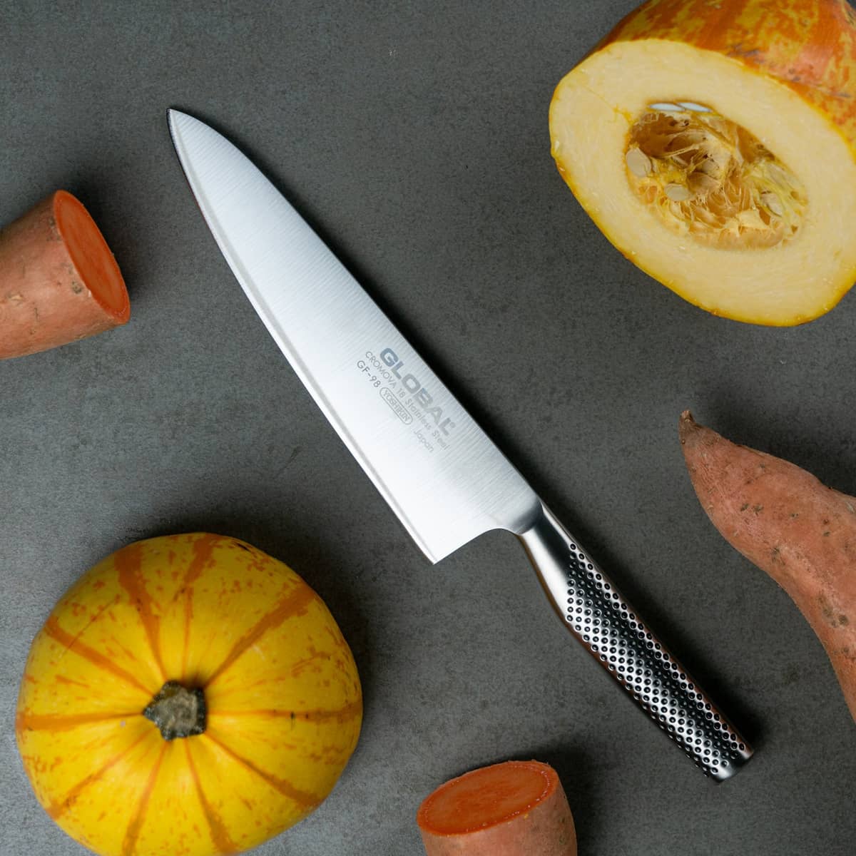 GF-98 kockkniv, 20,5 cm, smidd