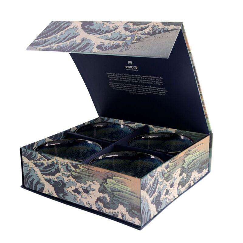 Cobalt Blue kulhosetti, 4 kpl