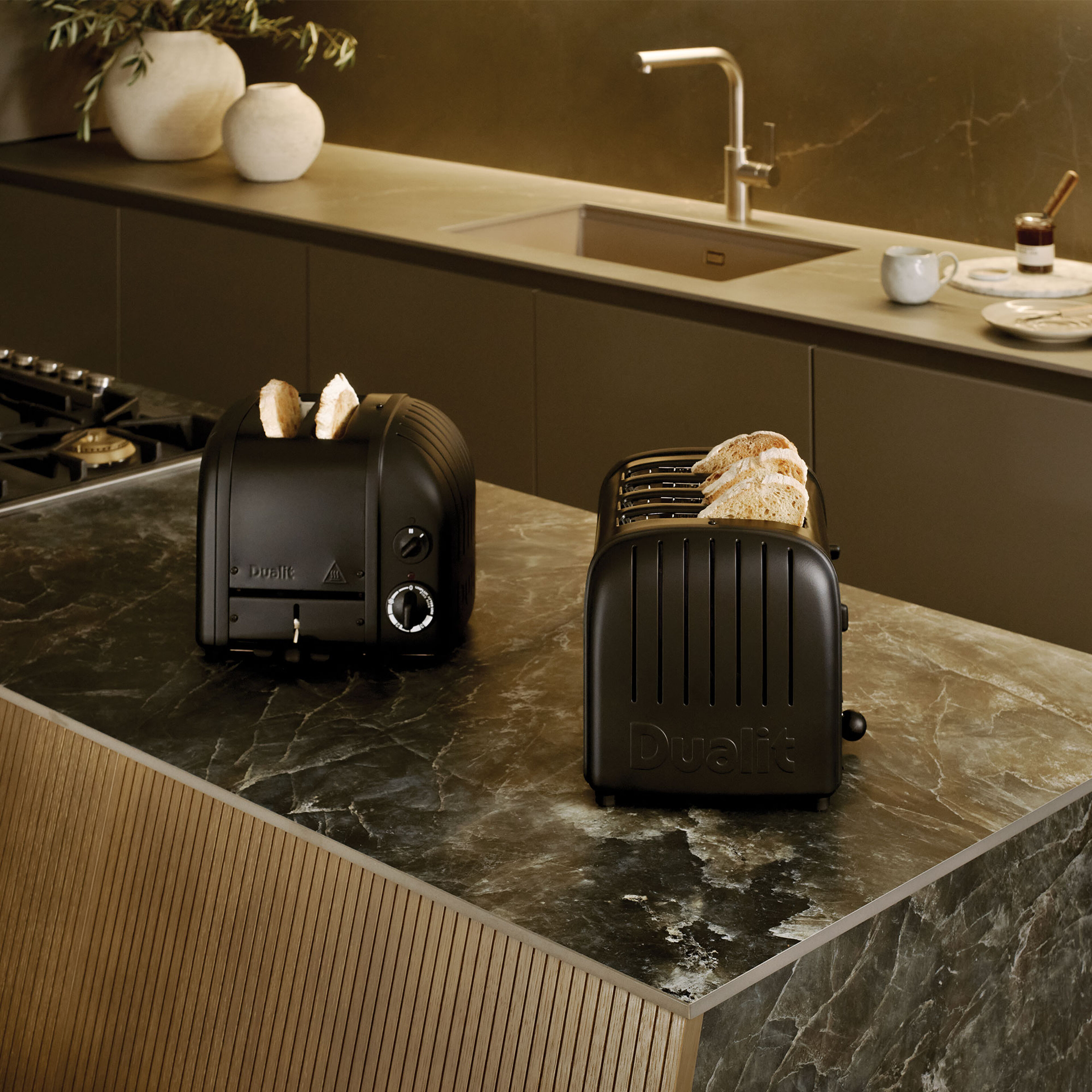 Dualit Classic Brødrister 2 skiver, stelth