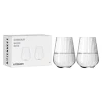 Sternschliff vandglas, 2 stk