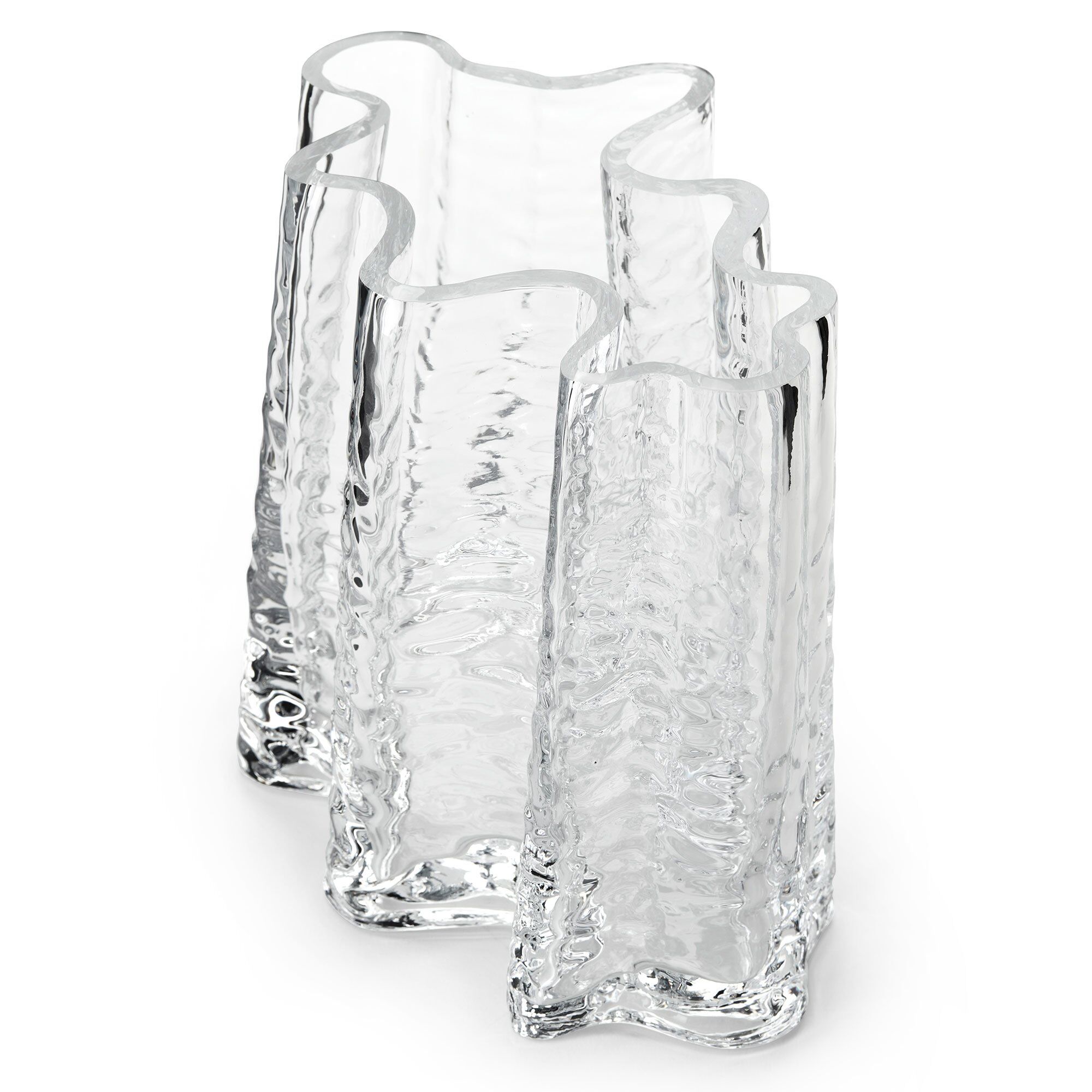 Cooee Design Gry wide vase 19 cm Clear