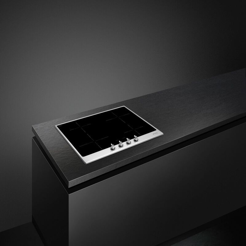 SI364FXM Inbyggnadshäll, rostfritt stål