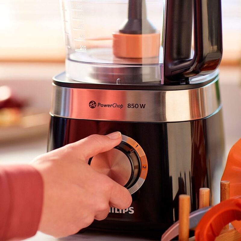 HR7530/10 Viva Collection matberedare, 850 watt, svart