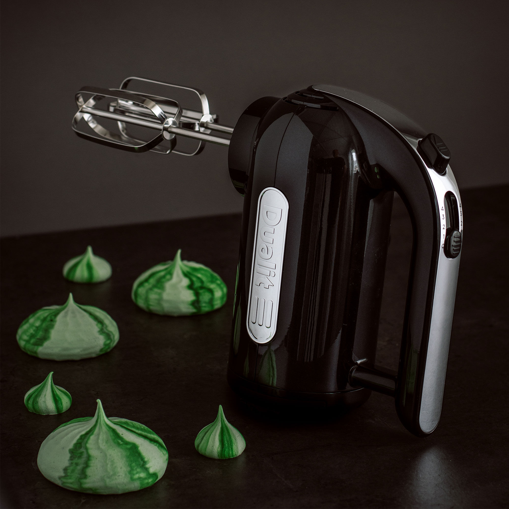 Elvisp 400W High Gloss Svart